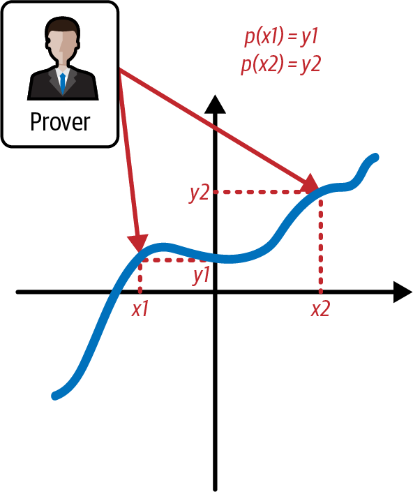 Prover wants to prove specific evaluations